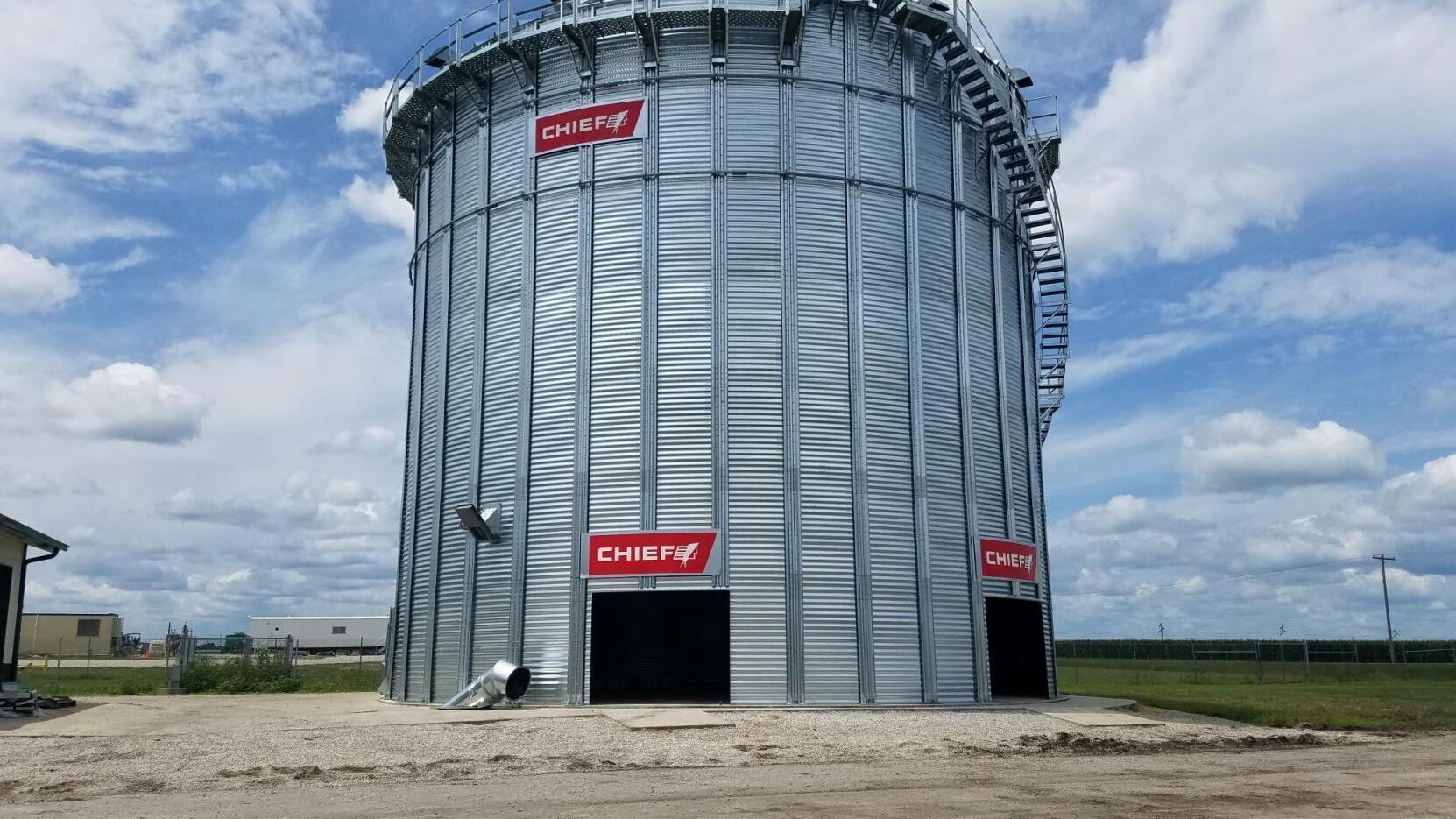 Enhancing grain storage: Chief Agri unveils state-of-the-art bin at Farm Progress
